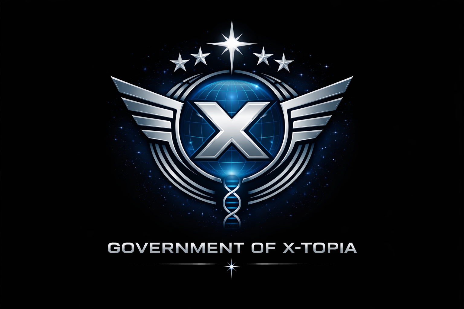 X-Topia government logo